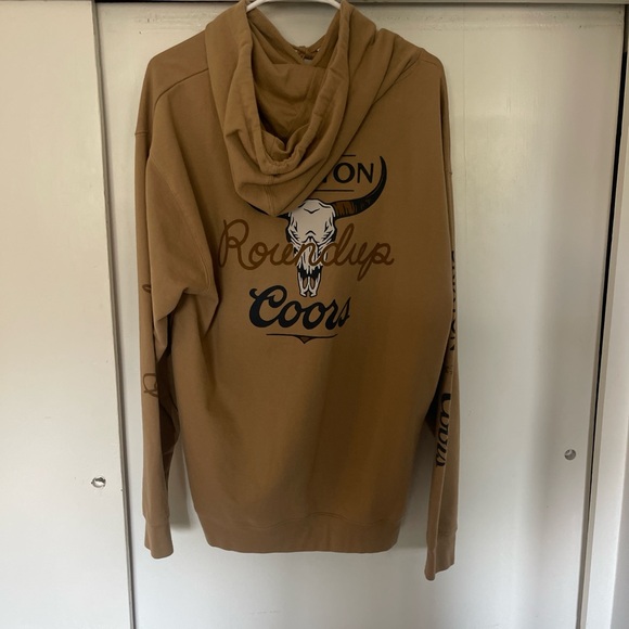 Brixton Brown Hoodie - Picture 2 of 2